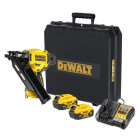 Cloueur de charpente 18V XR DEWALT avec 2 batterie 18V 5Ah - chargeur - T-STAK - DCN930P2-QW