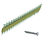 Pointes d'ancrage en bande papier - 34° - 4x40 mm - Annelées Galvanisées - Boite de 2000 - ARCA - SPB344R40G