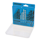 Coffret 16 pièces de forets assortis - 4 - 10 mm