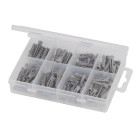 Coffret de chevilles en nylon - 114 pcs