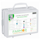 Coffret de secours « Multirisques » 6/8 personnes ABS blanc