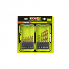 Coffret empilable ryobi 19 forets hss métal rak19hss2