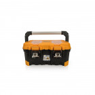 Pack 8 outils sans fil 20v vitopower + 2 batteries 2ah lithium-ion + chargeur rapide + caisse à outils + gants vito