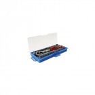 Coffret vissage cliquet douilles chrome 39 pcs pouces et métriques outils atelier bricolage helloshop26 3417049