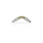 Connecteur triphase flexible blanc