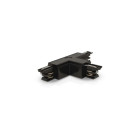 Connecteur triphase forme t circuit extérieur gauche noir