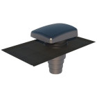 Terminal de ventilation Ubiflu 2 ardoise anthracite d160 UBBINK - 13460377