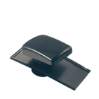 Chapeau de ventilation anthracite UBIFLU 2 ardoise adaptateur Multidiam Ø100-110-125-150-160 mm