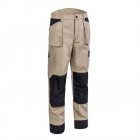 Pantalon de travail orosi - 5orp020 - Beige-Noir - Taille au choix