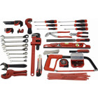 Caisse textile 39 L + 95 Outils pour plombier SAM OUTILLAGE - CP-PL1