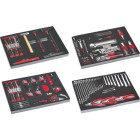 Servante Servi 640 + 200 outils maintenance indus. SAM OUTILLAGE modules mousse - CPP-200M