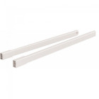 Set de tringles HETTICH ArciTech longitudinale - 500 mm - Blanc - 9149290