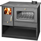 Cuisinière à bois metal lux 9kw - 12kw