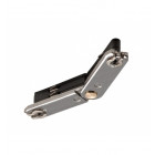 D-track, connecteur articulé, gris argent