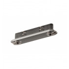D-track, connecteur long, gris argent
