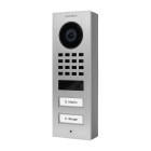 Portier vidéo ip avec détecteur de mouvement 2 sonnettes - doorbird d1102v inox - montage saillie