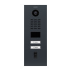 Portier vidéo ip 2 sonnettes avec lecteur d'empreinte - doorbird d2102fv fingerprint 50 anthracite