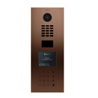 Portier vidéo ip multi-locataires - doorbird d21dkv finition bronze