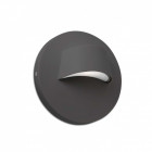 Aplique murale de jardin gris foncé brow
