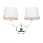 Applique macy, chrome, 2 ampoules