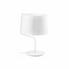Lampe de table blanche berni 1 ampoule
