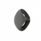 Aplique murale de jardin gris foncé bu-oh