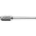 Fraise lime carbure Phantom forme C cylindrique - Bout arrondi - avec denture DT 3 Fine 6-UNI 8x19x6x64 mm - VAN OMMEN - 415300806