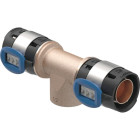 Té FlowFit filetage femelle - DN. 50 / 15 - Ø 63 x 63 mm x Rp. 1/2'' - GEBERIT - 620.156.00.1