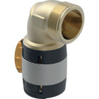 Coude raccord 90° FlowFit avec filetage mâle - DN. 40 - Ø 50 mm x Rp. 1 1/2'' - GEBERIT - 620.505.00.1