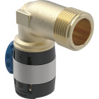 Coude raccord 90° FlowFit avec filetage mâle long - DN. 15 - Ø 20 mm x Rp. 1/2'' - GEBERIT - 620.524.00.1