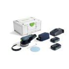 Ponceuse excentrique hybride ETSC 2 125 4,0 I-Plus - FESTOOL -avec 2 batteries 18V 4.0 Ah - chargeur - Systainer - 577736