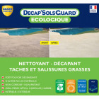 Décapant et nettoyant sols, murs, terrasses - décap'sols guard® ecologique 5l