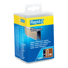 Agrafes en fil plat galvanisés n° 90/40 mm - 1500 pièces - Boite Polypropylène - RAPID-ISABERG - 5000127