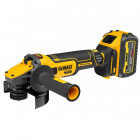Meuleuse 125 mm xr 18v 6ah li-ion dewalt - dcg409t1-qw