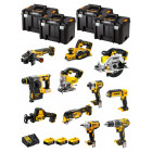 Dewalt kit dwk1100t (dcd796+dch273+dcg405+dcf887+dcf894+dcs331+dcs391+ dcs355+dcp580+dcs369+dcl050+ 3x5,0ah dcb115+4xtstak vi)