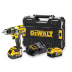 Perceuse visseuse xr sans fil 14.4v livrée avec 2 batteries 5ah li-ion en coffret dewalt dcd732p2