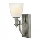 Applique truman, nickel antique, 1 ampoule