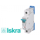 Disjoncteur unipolaire modulaire 6a courbe c iskra