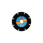 Disque à tronçonner HM carbure D. 125 X 1.0 X 22.23 mm - Bois, bois clouté, plâtre - LEMAN - 1712522