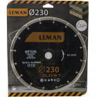 Disque diamant segments 230 mm leman
