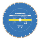 Disque diamanté segmenté à tronçonner le béton et la pierre - 350 x 25.4 mm
