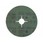 Disque fibre 3m 785 c diamètre 127 grain 60 x 1