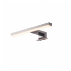 Dorisa led, luminaire de miroir, chrome, led 5,2w 4000k, ip44