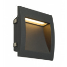 Downunder out led l, encastré mural anthracite, led 0,96w 3000k