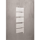 Sèche-serviettes électrique domao 200 - sèche serviette blanc - lames plates - électrique - 700w