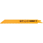 5 Lames Récipro BIM pour métal et synthétiques DEWALT - 203 mm - DT2387 