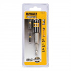 Porte embout magnétique avec 3 embouts impact torsion DEWALT - DT70548T