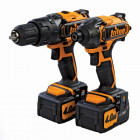 Duo Perceuse/Visseuse chocs T20 20 V - T20TP01 4,0 Ah