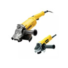 Duo de meuleuses DEWALT 2200W 230 mm & 900W 125 mm - 2 Carters De Protection - DWE492DUO2-QS