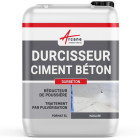 Durcisseur additif - béton ciment de surface réducteur de poussières - durbéton - 5 l